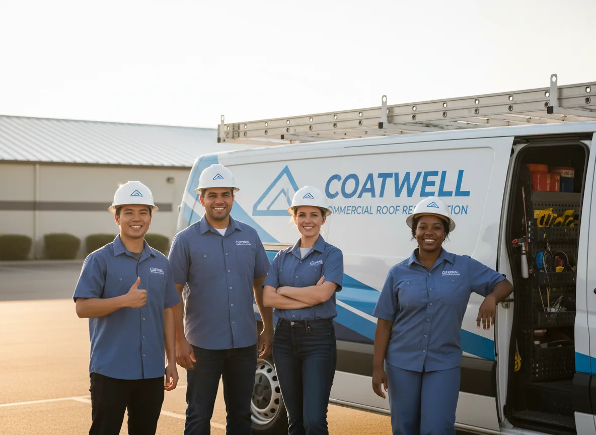 Commercial roof coating company in Islandton, SC